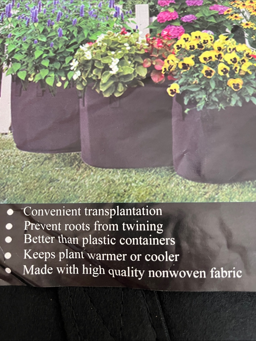 Seven gallon Grow Bags Quantity 6